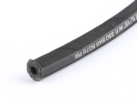 Standard high pressure hydraulic hose with double wire braid
