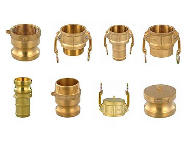 8 brass couplings