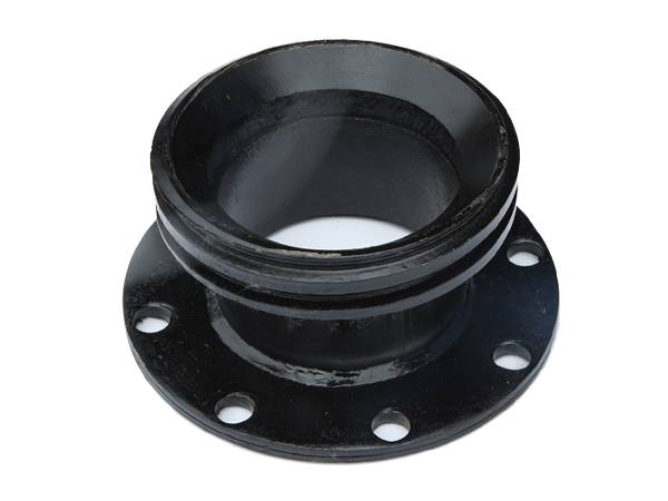 A picture of black flange x female hammer union adapter