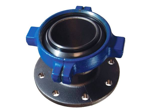 A picture of flange x male hammer union adapter