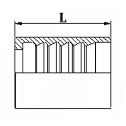 Estructura de férula de manguera 00110