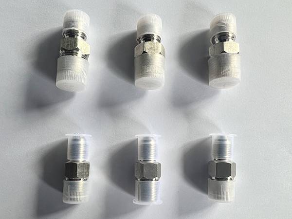 6 packaging male thread JIC hydraulic adaptor fittings