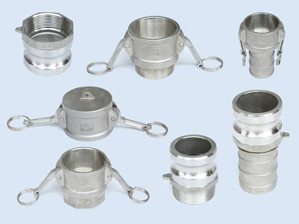 7 stainless camlock coupling components